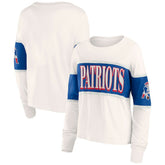 Women's Antique Block Long Sleeve T-Shirt - New England Patriots T-shirts