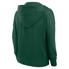 Women's Blitz Left Lace-Up Pullover Hoodie - Green Bay Packers Hoodies