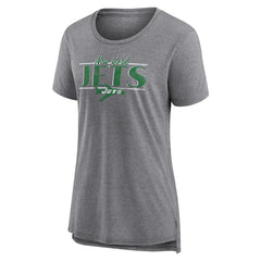 Women's Up the Middle Tri-Blend T-Shirt - New York Jets T-shirts