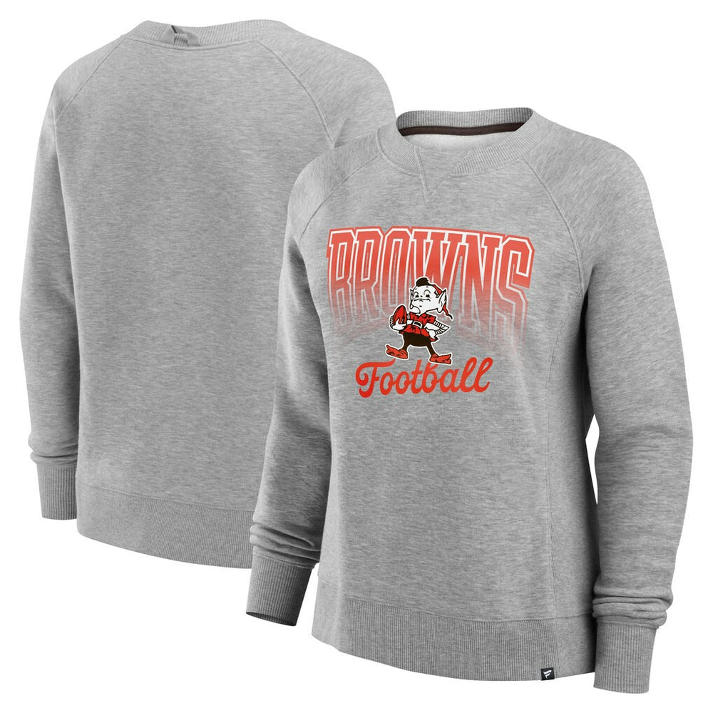 Women's Hit Hard Fleece Pullover Sweatshirt - Cleveland Browns Pullover