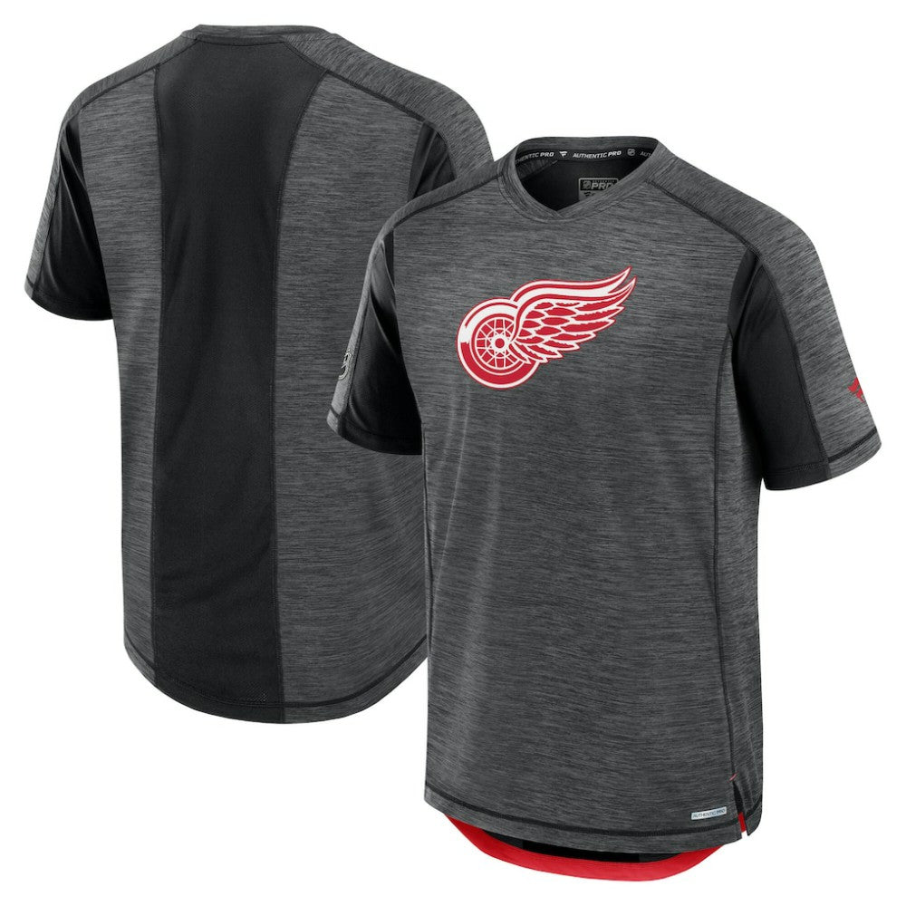NHL Detroit Red Wings Fanatics Authentic Pro Rink Tech T-Shirt