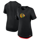 NHL Chicago Blackhawks Fanatics Women's Authentic Pro Rink T-Shirt