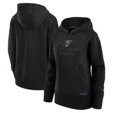 NHL St. Louis Blues Fanatics Women's Authentic Pro Road Pullover Hoodie