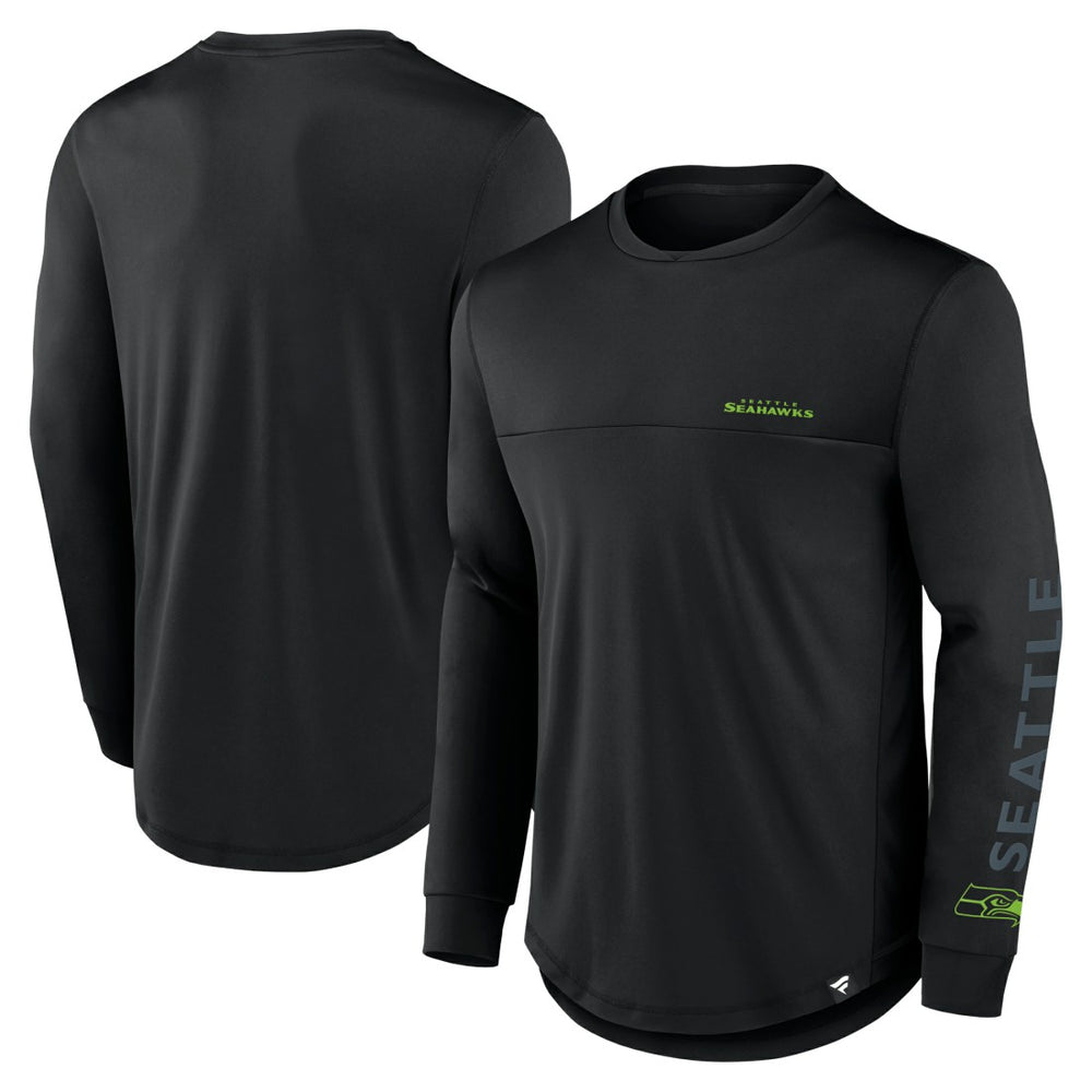 Blackout Long Sleeve T-Shirt - Seattle Seahawks T-shirts