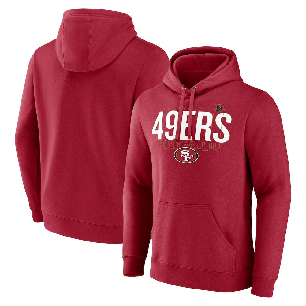 Pylon Outline Pullover Hoodie - San Francisco 49ers Hoodies
