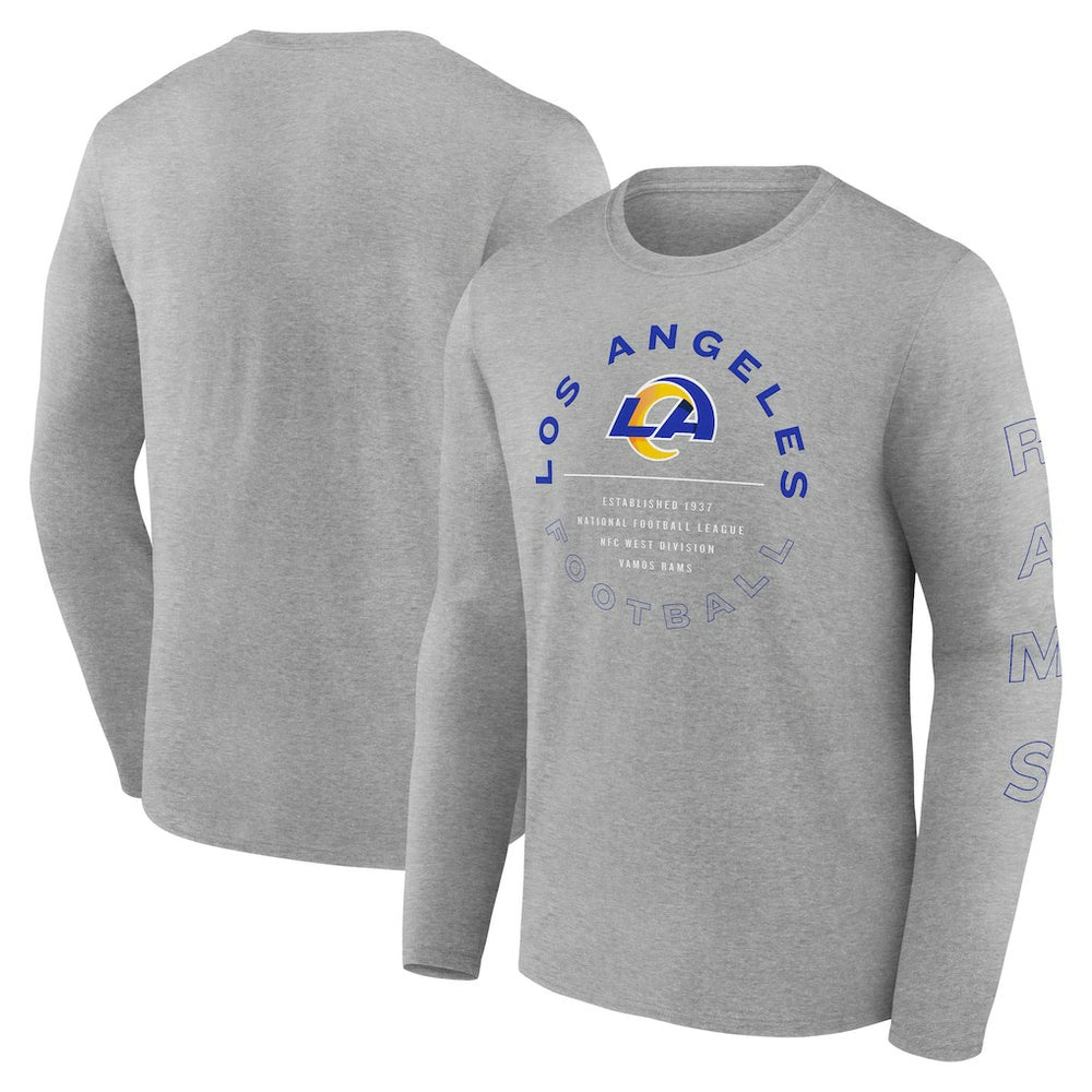 Stat Sheet Long Sleeve T-Shirt - Los Angeles Rams T-shirts