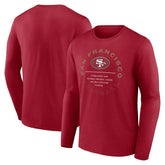 Stat Sheet Long Sleeve T-Shirt - San Francisco 49ers T-shirts