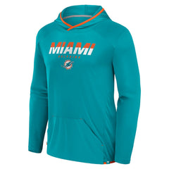 Transitional Defender Hoodie Long Sleeve T-Shirt - Miami Dolphins Hoodies