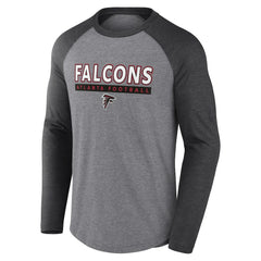 Tri-Blend Raglan Long Sleeve T-Shirt - Atlanta Falcons T-shirts