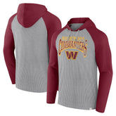 Under Center Long Sleeve Hoodie T-Shirt - Washington Commanders Hoodies