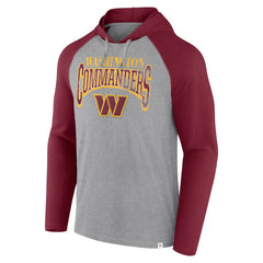 Under Center Long Sleeve Hoodie T-Shirt - Washington Commanders Hoodies