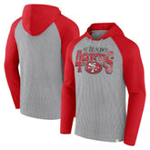 Under Center Long Sleeve Hoodie T-Shirt - San Francisco 49ers Hoodies