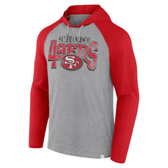 Under Center Long Sleeve Hoodie T-Shirt - San Francisco 49ers Hoodies