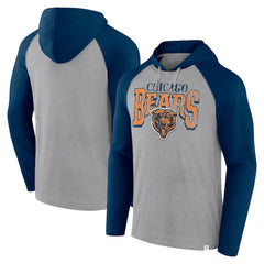 Under Center Long Sleeve Hoodie T-Shirt - Chicago Bears Hoodies