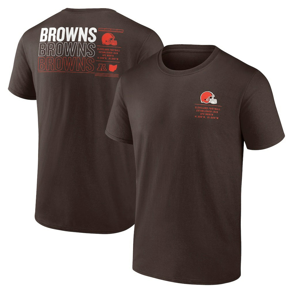 Repeat Stats T-Shirt - Cleveland Browns T-shirts