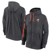 2024 Sideline Club Full-Zip Hoodie - Cleveland Browns Hoodies