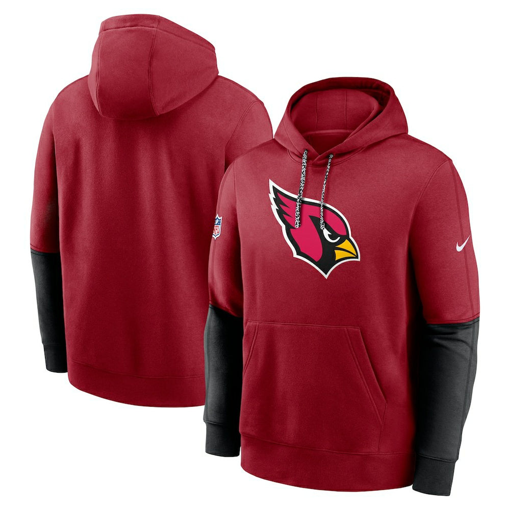 2024 Sideline Club Pullover Hoodie - Arizona Cardinals Hoodies
