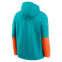 2024 Sideline Club Pullover Hoodie - Miami Dolphins Hoodies