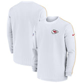 2024 Sideline Coaches Long Sleeve Top - Kansas City Chiefs Tops
