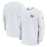 2024 Sideline Coaches Long Sleeve Top - Kansas City Chiefs Tops