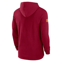 2024/25 Sideline Performance Long Sleeve Hoodie T-Shirt - Washington Commanders Hoodies