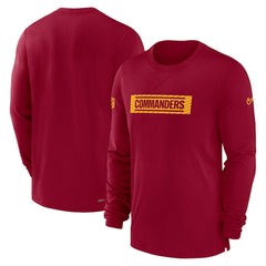 Sideline Player Performance Long Sleeve T-Shirt - Washington Commanders T-shirts