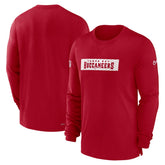 Sideline Player Performance Long Sleeve T-Shirt - Tampa Bay Buccaneers T-shirts