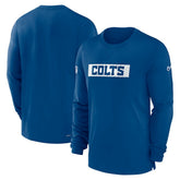 Sideline Player Performance Long Sleeve T-Shirt - Indianapolis Colts T-shirts