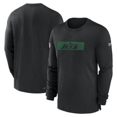 Sideline Player Performance Long Sleeve T-Shirt - New York Jets T-shirts