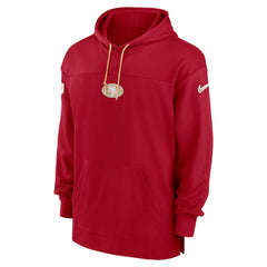 Sideline Jersey Performance Pullover Hoodie - San Francisco 49ers Hoodies,Jerseys