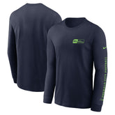 All Out Long Sleeve T-Shirt - Seattle Seahawks T-shirts