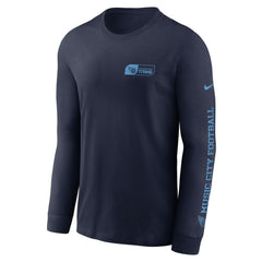 All Out Long Sleeve T-Shirt - Tennessee Titans T-shirts