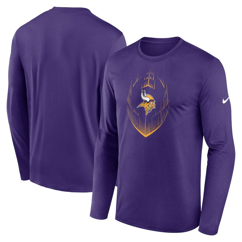 Icon Legend Performance Long Sleeve T-Shirt - Minnesota Vikings T-shirts