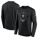 Icon Legend Performance Long Sleeve T-Shirt - New Orleans Saints T-shirts