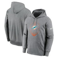 Icon Performance Pullover Hoodie - Miami Dolphins Hoodies