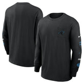 Rewind Heavy Max90 Pocket Long Sleeve T-Shirt - Carolina Panthers T-shirts
