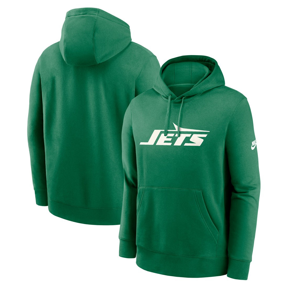 Big & Tall Club Logo Pullover Hoodie - New York Jets Hoodies