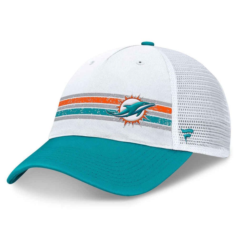 Flawless Stripe Adjustable Hat - Miami Dolphins Hats