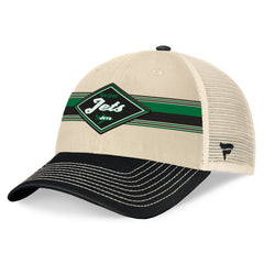 Diamond Stripe Trucker Adjustable Hat - New York Jets Hats