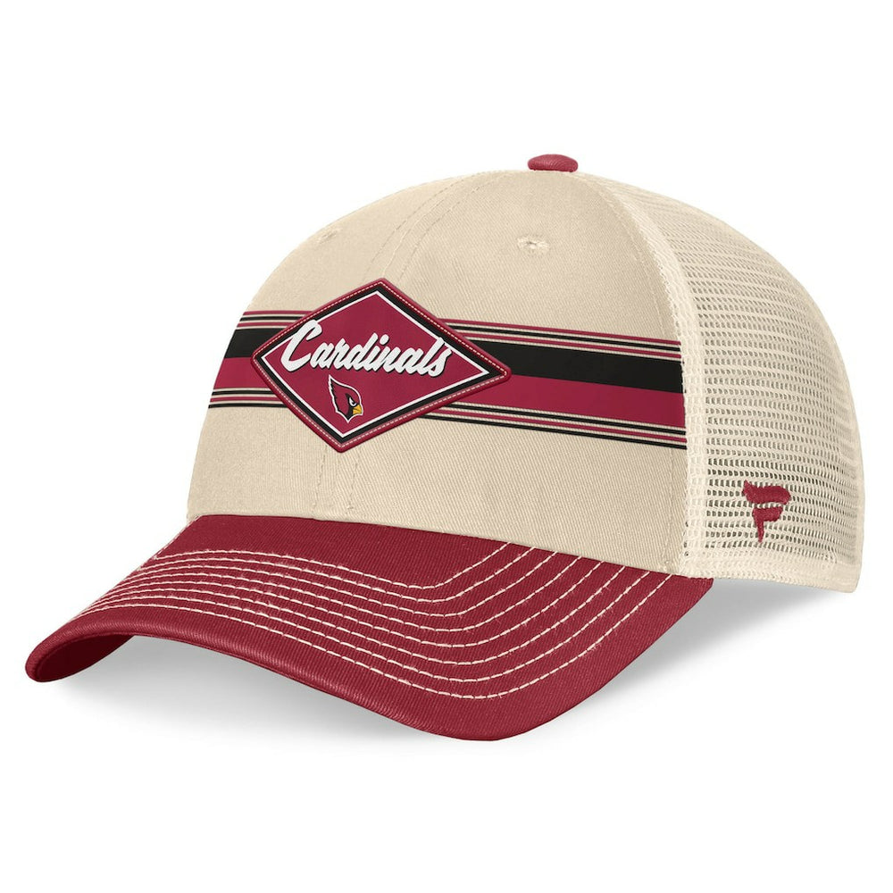 Diamond Stripe Trucker Adjustable Hat - Arizona Cardinals Hats