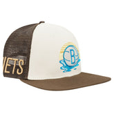 Brooklyn Nets Pro Standard Glint Sunset Snapback Hat