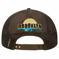 Brooklyn Nets Pro Standard Glint Sunset Snapback Hat