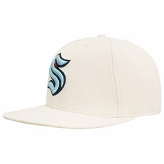 NHL Seattle Kraken Pro Standard Retro Classic Logo Snapback Hat