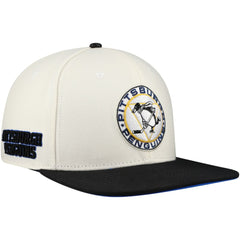 NHL Pittsburgh Penguins Pro Standard Retro Classic Logo Snapback Hat