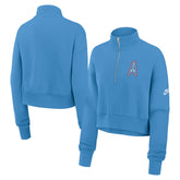 Women's Rewind Phoenix Half-Zip Sweatshirt - Tennessee Titans Sweatshirts