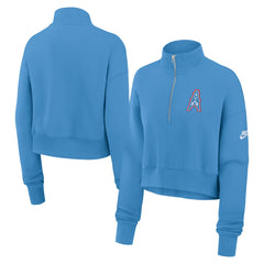 Women's Rewind Phoenix Half-Zip Sweatshirt - Tennessee Titans Sweatshirts