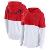Red/White St. Louis Cardinals Fanatics Women's Backup Option Pullover Hoodie
