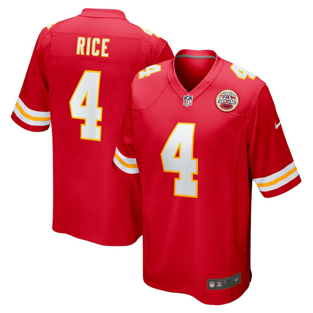 Rashee Rice Game Jersey - Kansas City Chiefs Jerseys