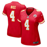 Rashee Rice Women's Game Jersey - Kansas City Chiefs Jerseys