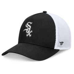 Black Chicago White Sox Fanatics Fundamental A-Frame Adjustable Hat